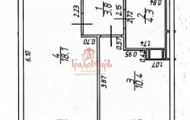 1-êîì. êâàðòèðà 36.6 êâ.ì.