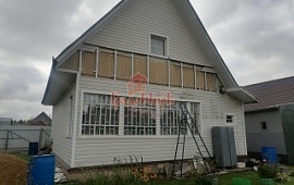 Дом 90.4 кв.м. на уч. 6 сот.