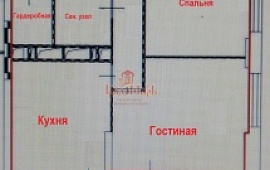 2-ком. квартира 60 кв.м.