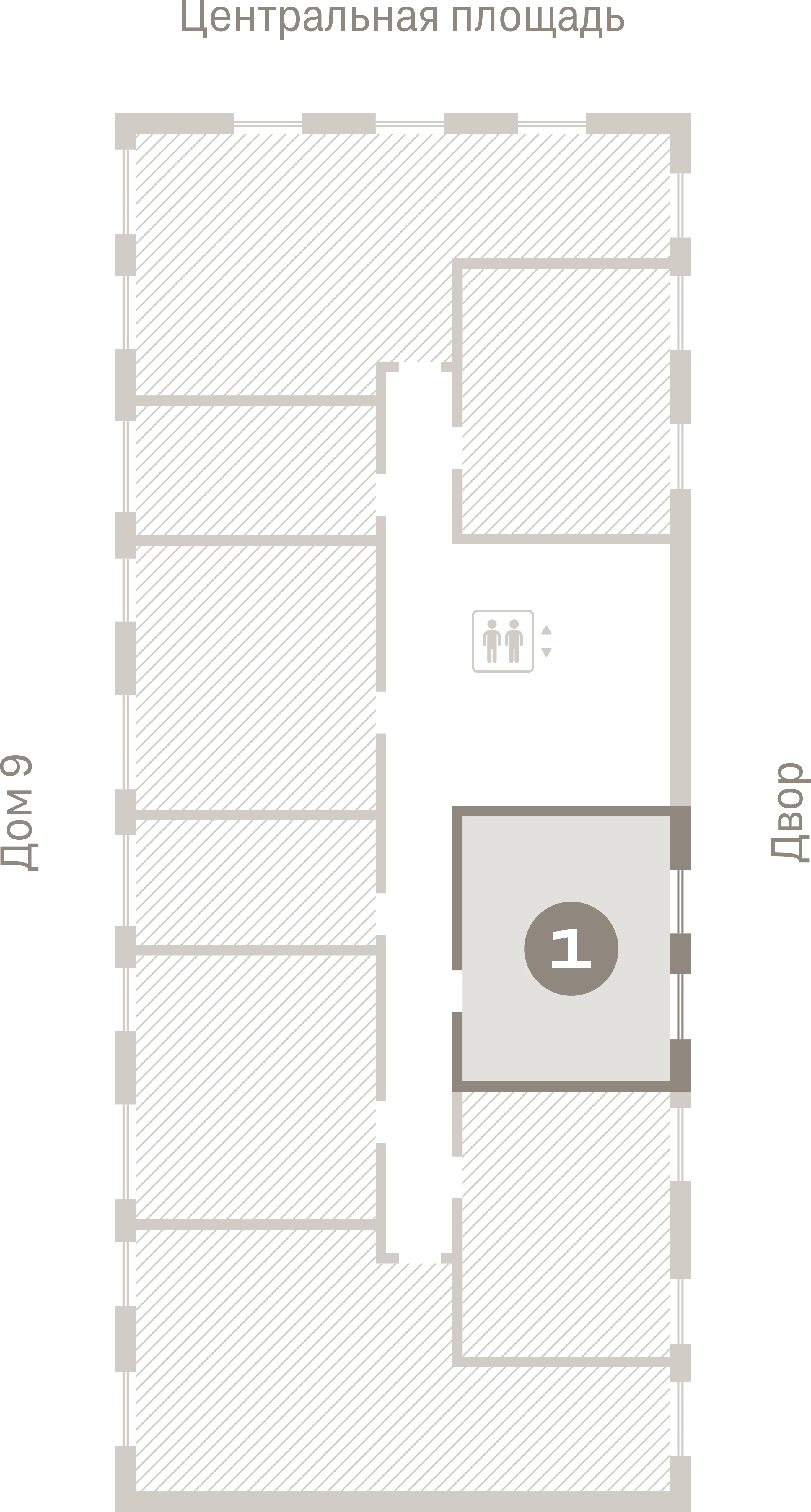 1 комн. Квартира 36.2 кв. м