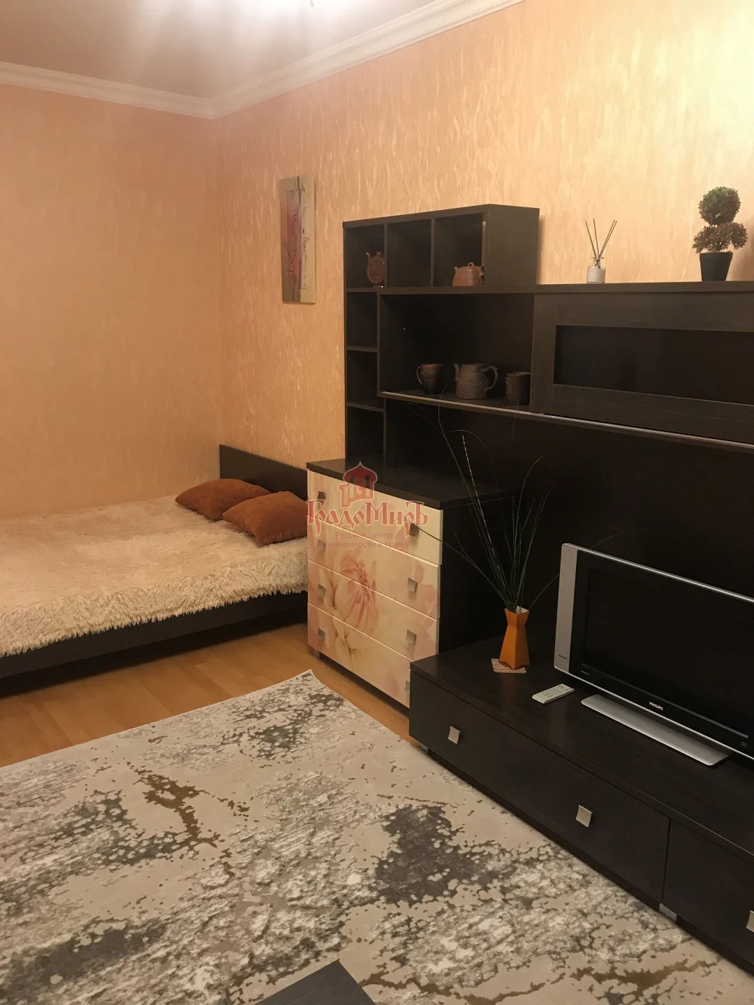 1 комн. Квартира 44 кв. м