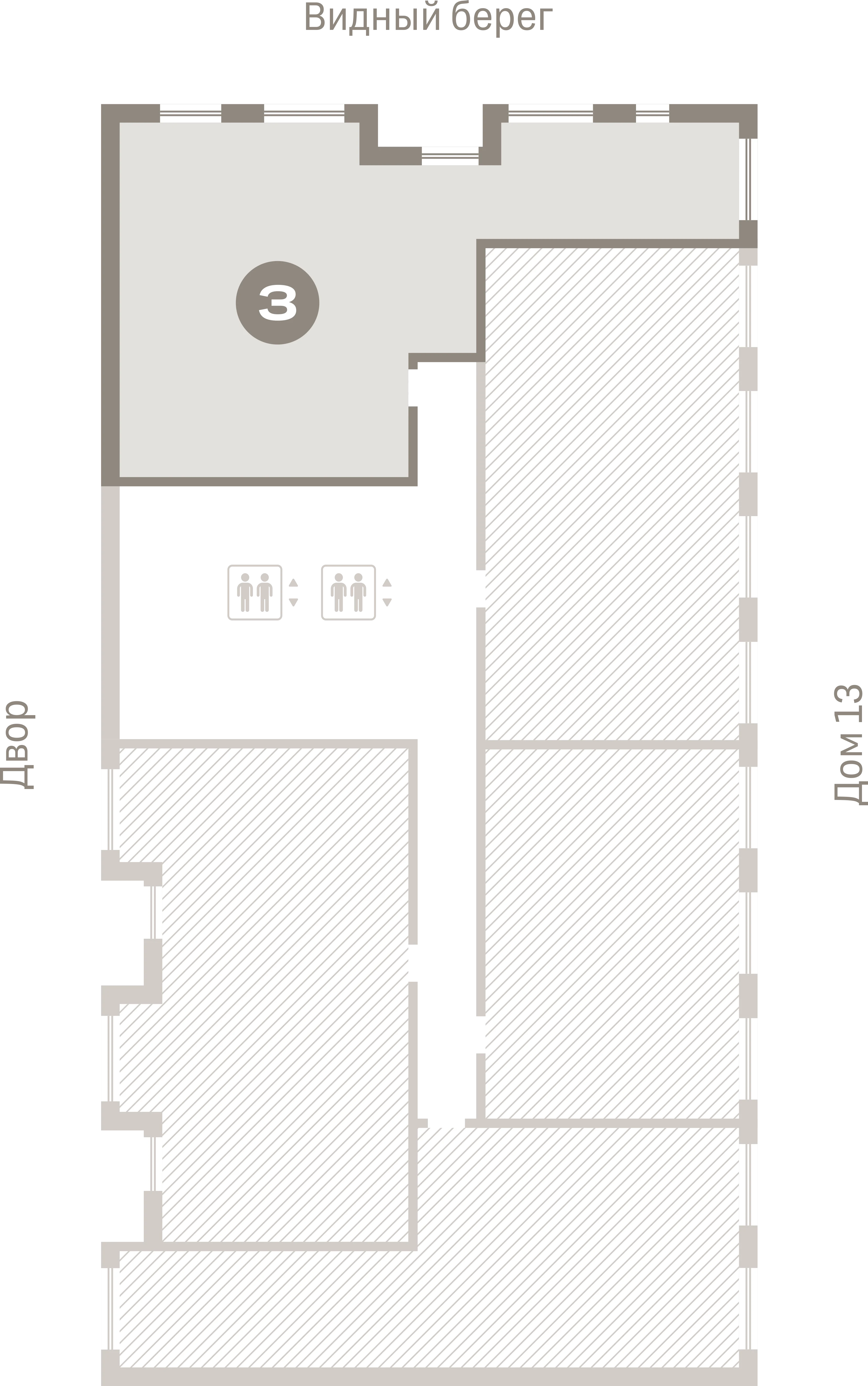 3 комн. Квартира 102.2 кв. м