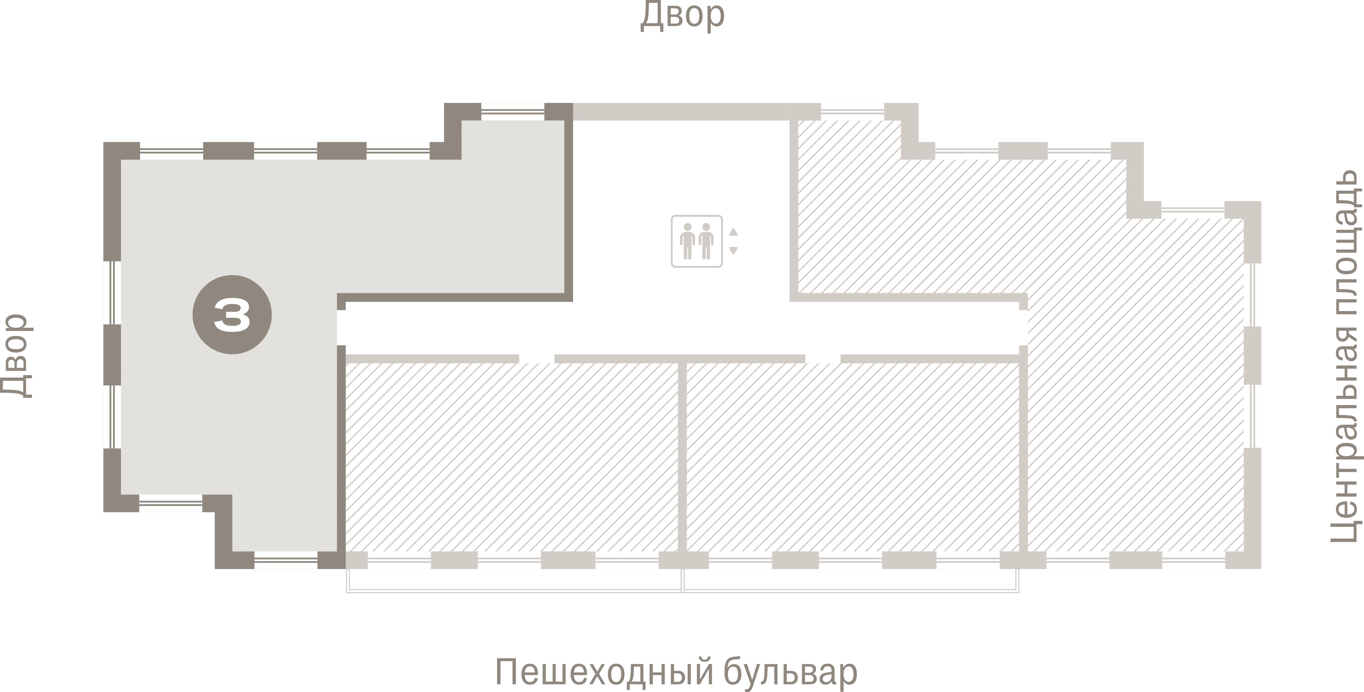 3 комн. Квартира 100.8 кв. м
