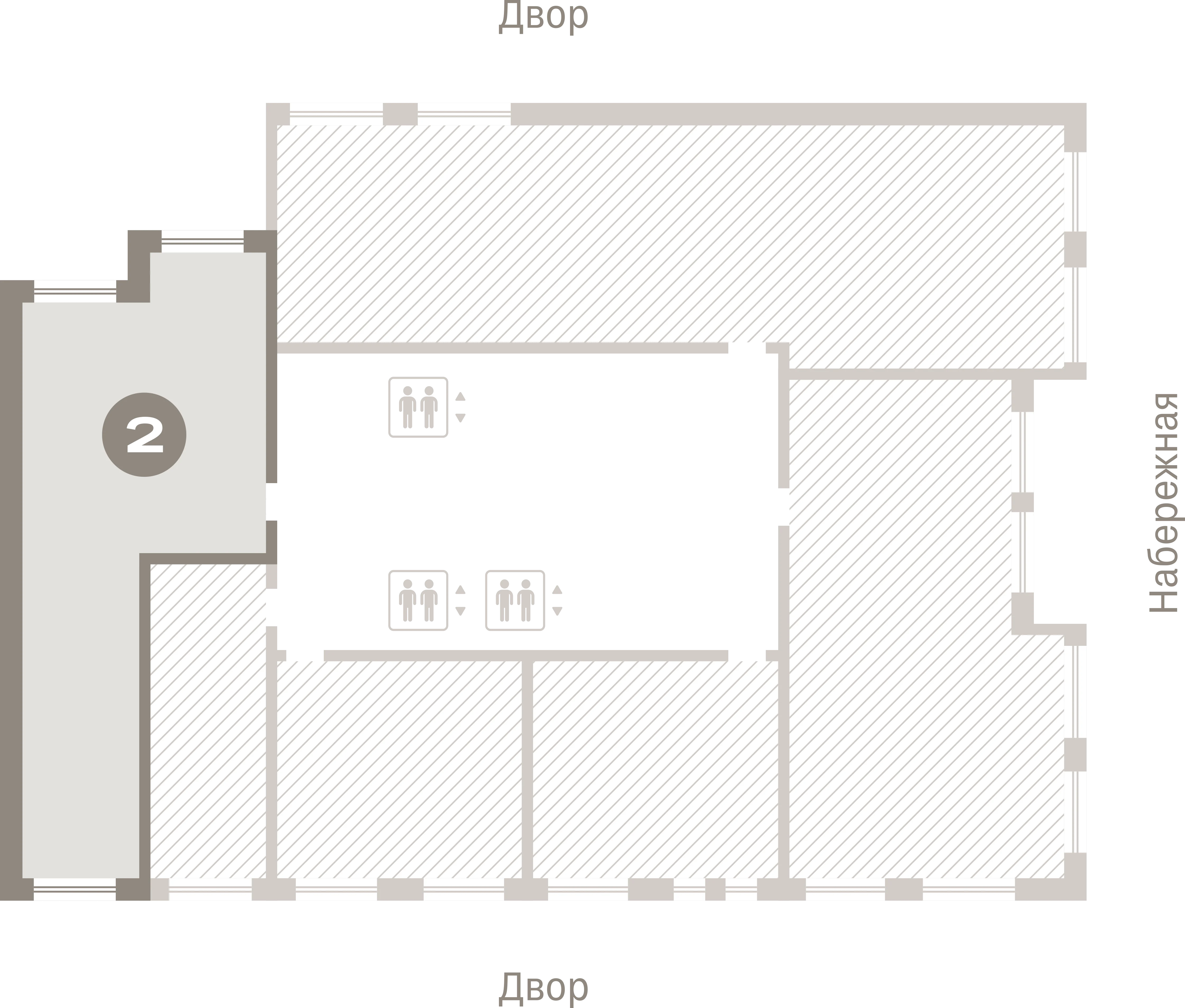 2 комн. Квартира 78.1 кв. м