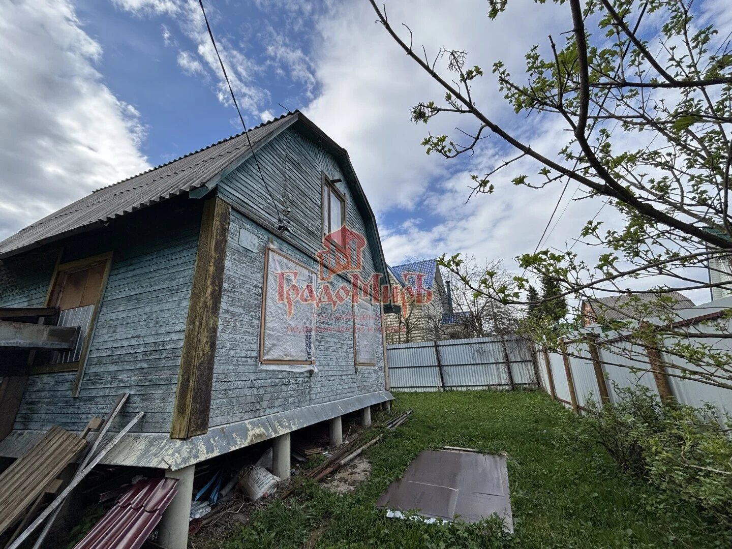 Дача 60 м² на участке 6 сот., Московская область, Сергиево-Посадский район, Парус-1 снт