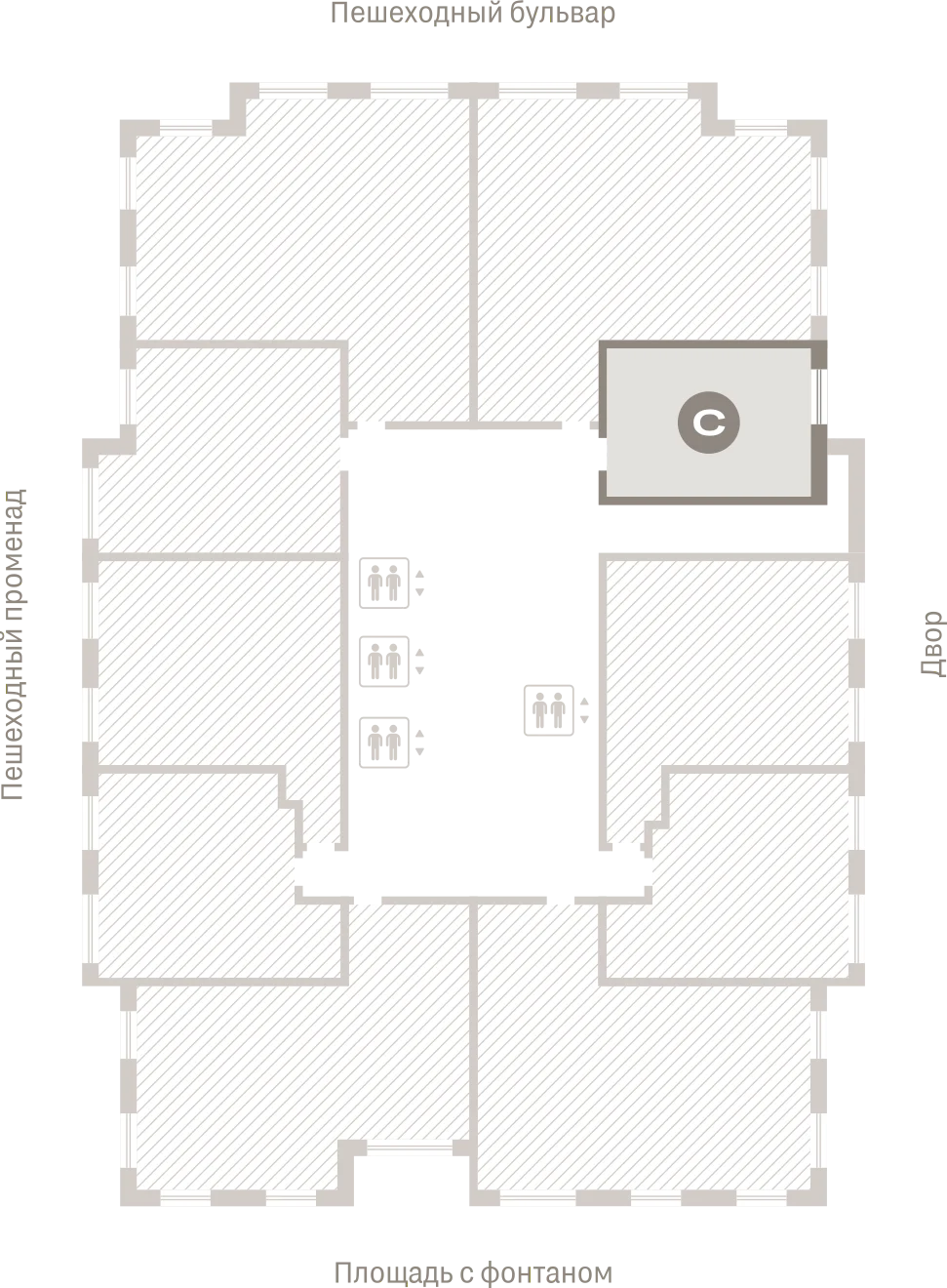 Квартира 33.9 кв. м