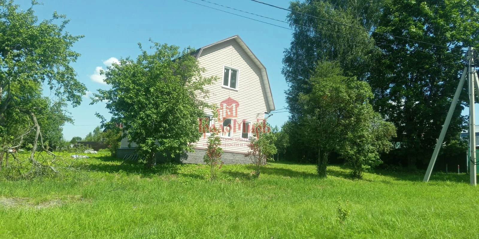 Дом 83.2 кв. м на участке 12.5 сот.
